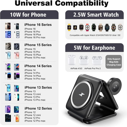 Wireless Charger Dock for Apple Devices