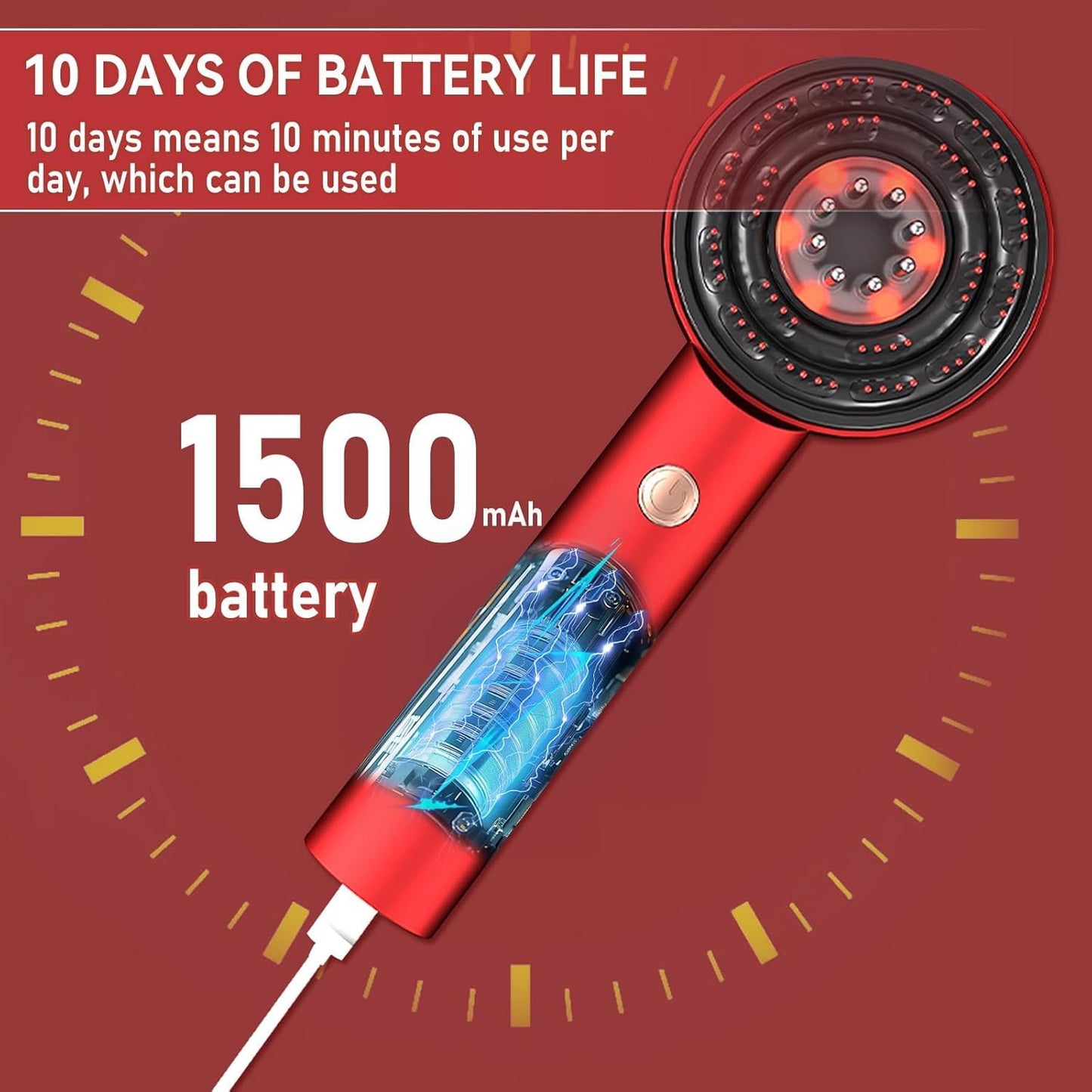 Waterproof Electric Scalp Massager