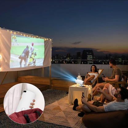 Mini Projector, 1080p Full HD