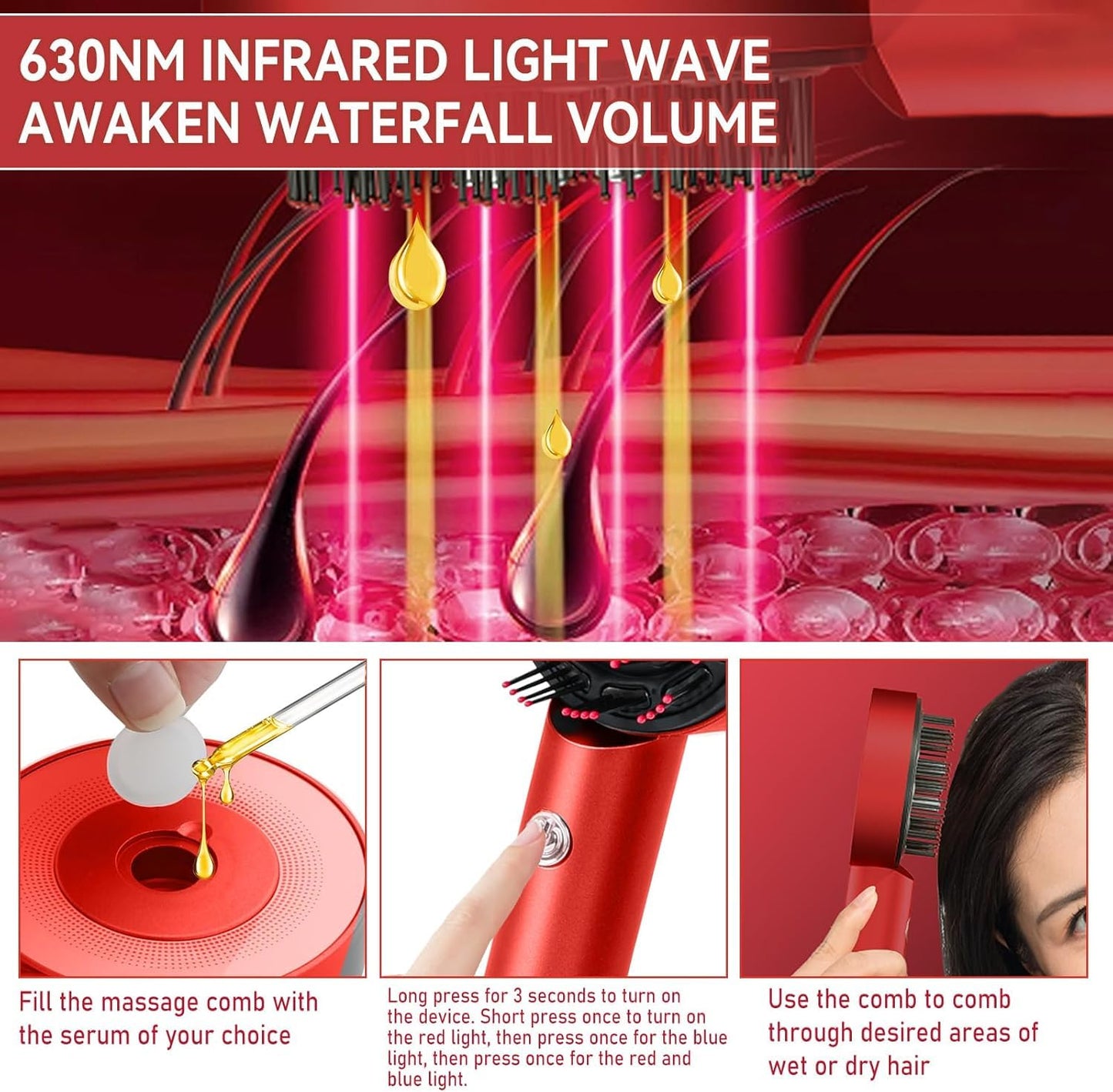 Waterproof Electric Scalp Massager