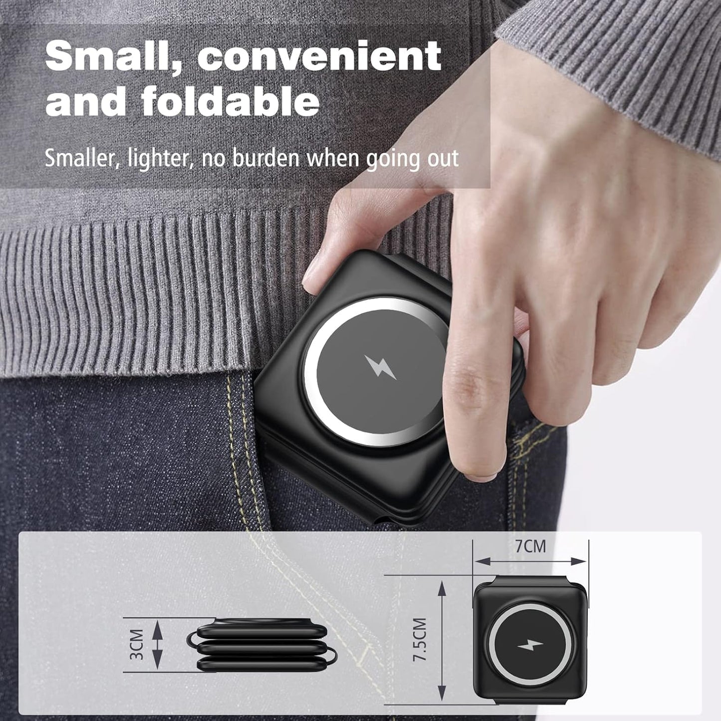 Wireless Charger Dock for Apple Devices